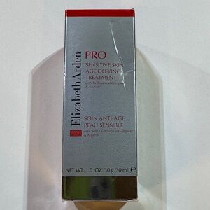 Elizabeth Arden PRO Treatment in Silver and Red